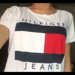 Tommy Hilfiger Block Logo Tshirt
